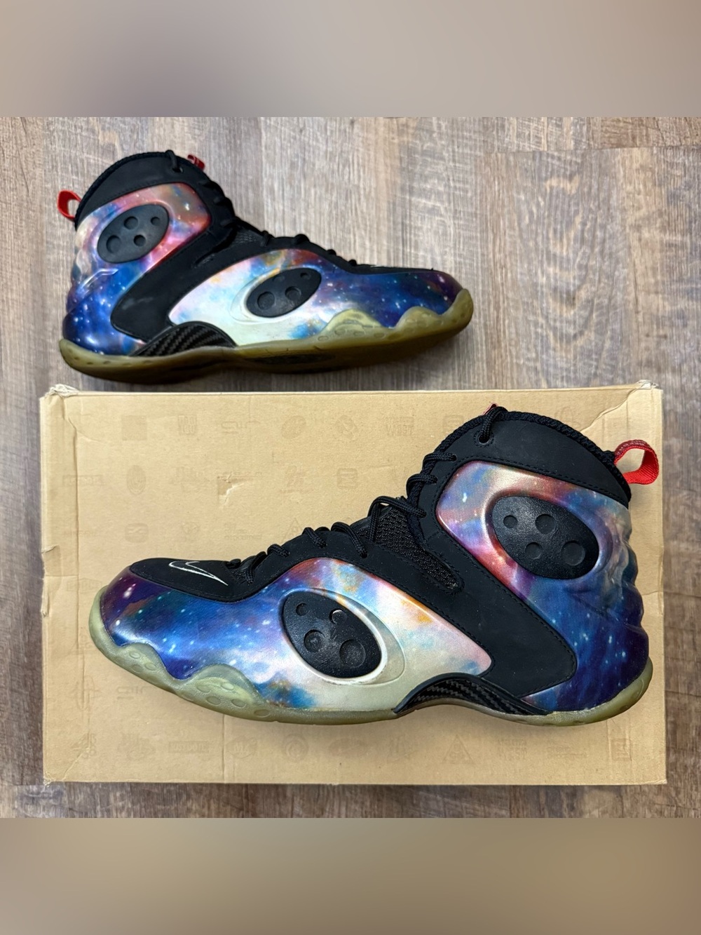 Nike Zoom Rookie Premium Galaxy Black Pod 2012